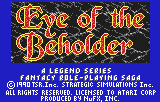Play <b>Eye of the Beholder (unreleased)</b> Online